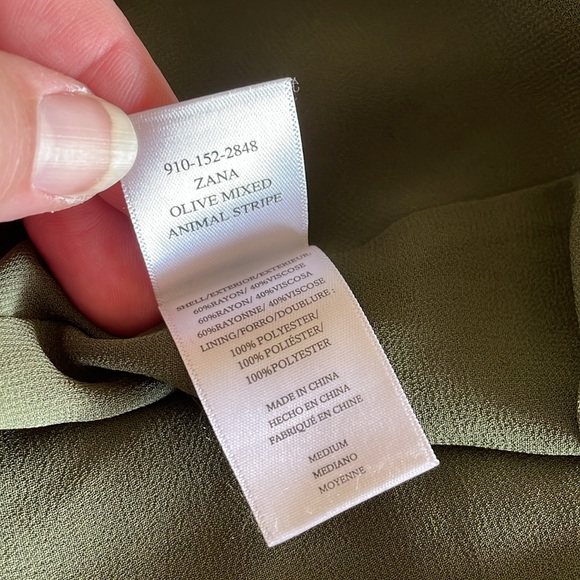 Rails Animal print Smocked Waist Dress - Picture 9 of 9